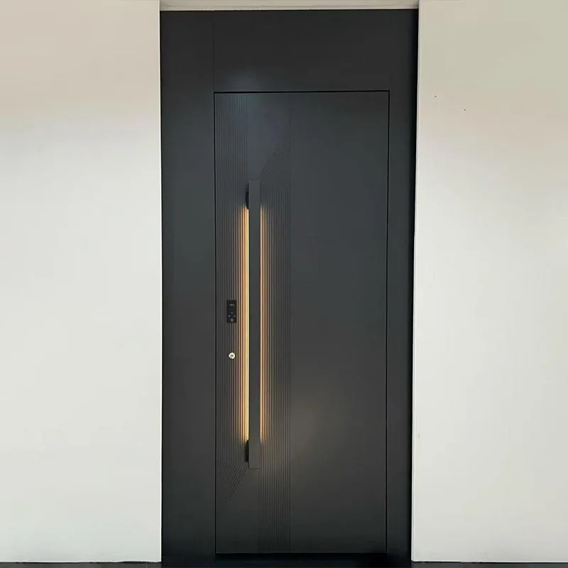 Aluminium honingraatpaneel toegangsdeur met LED-verlichting