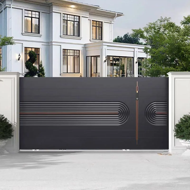 Binnenplaats thermische onderbreking gegoten aluminium deur