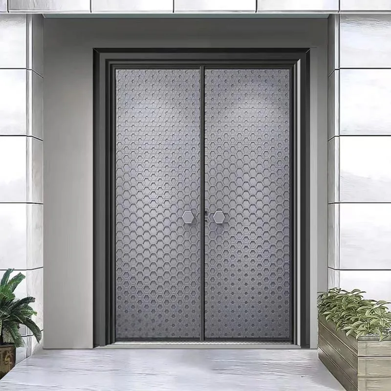 Brandwerende dubbele draaideur van gegoten aluminium