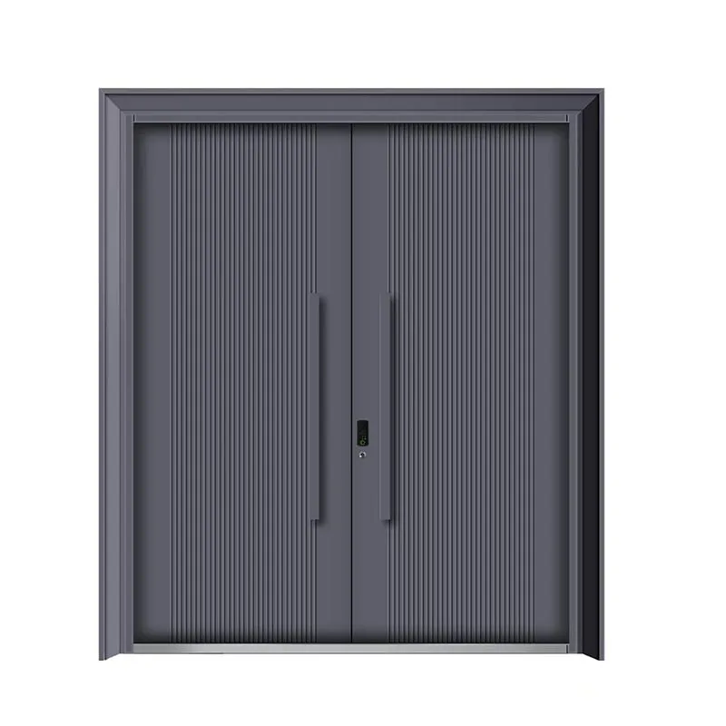Fire-Resistant Copper-Aluminum Double Door