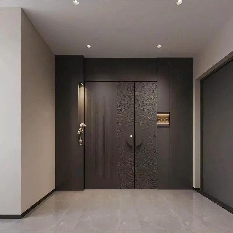 Gegoten aluminium deur