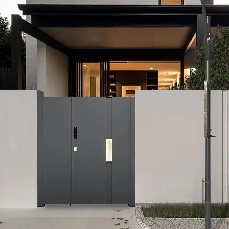 Villa thermische onderbreking geïsoleerde binnenplaatspoort van gegoten aluminium